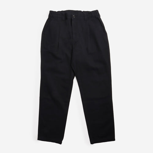 Service Works Twill Waiter Pants in Black, front view