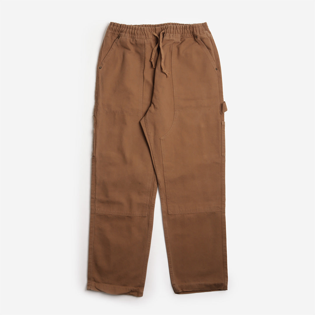 main Service Works Utility Chef Pant, Bark, Detail Shot 1