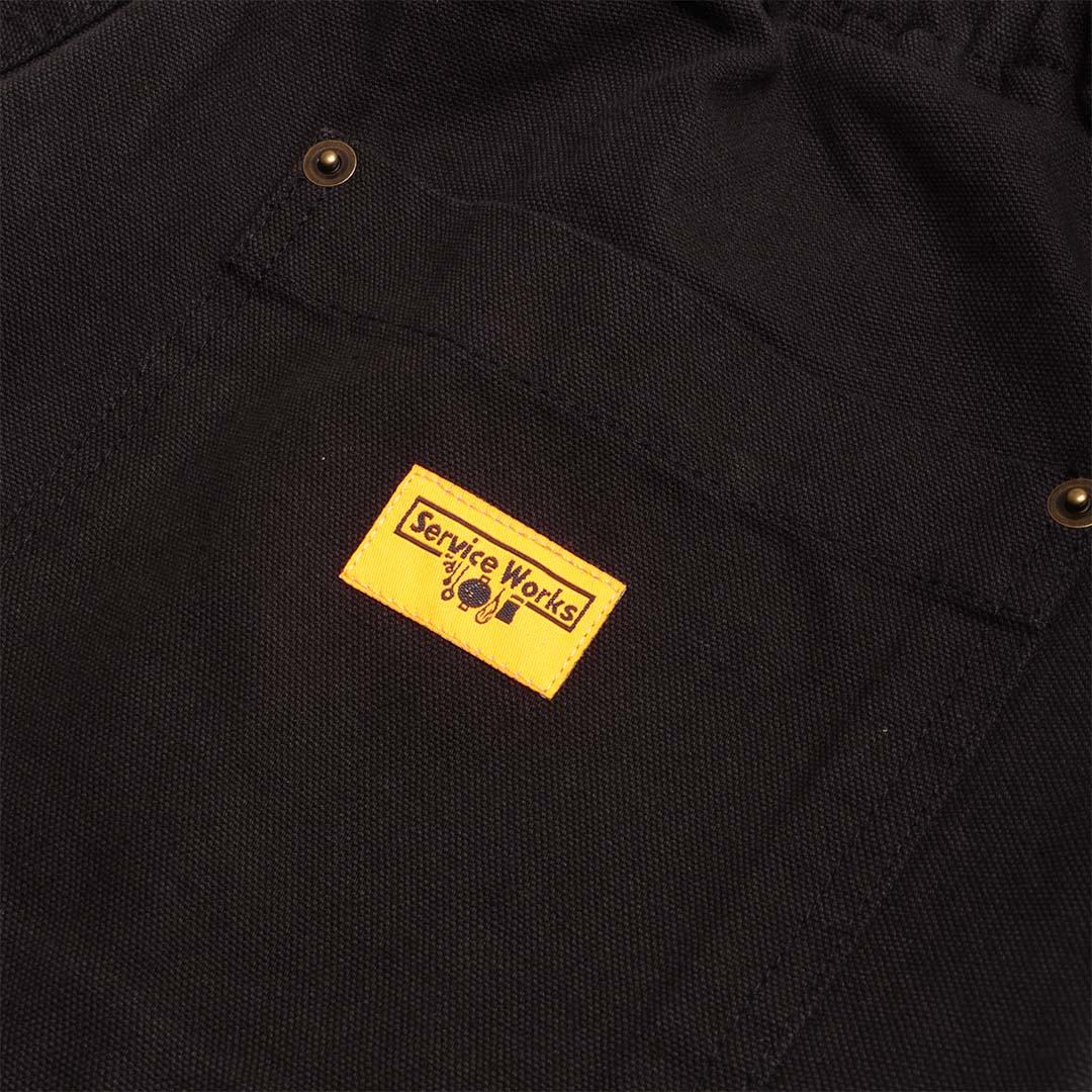 main Service Works Utility Chef Pant, Black, Detail Shot 5