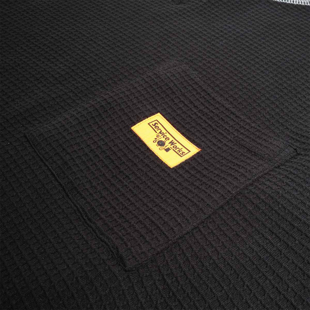 T-shirt thermique à manches longues Service Works Waffle Contrast