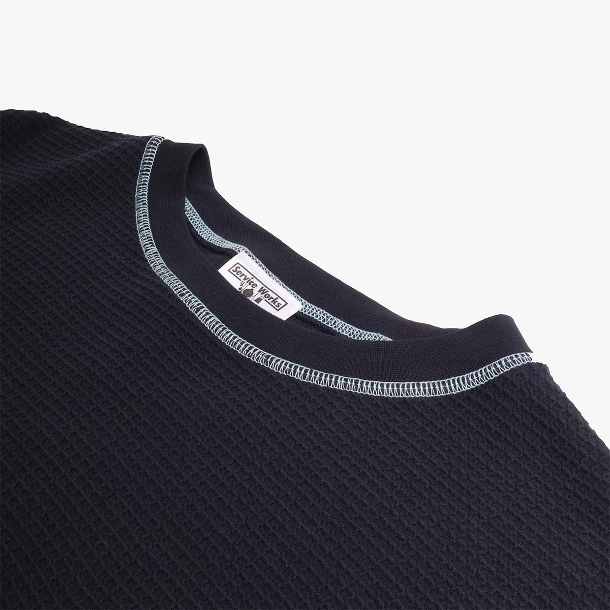 Service Works Waffle Contrast Thermal Long Sleeve T-Shirt