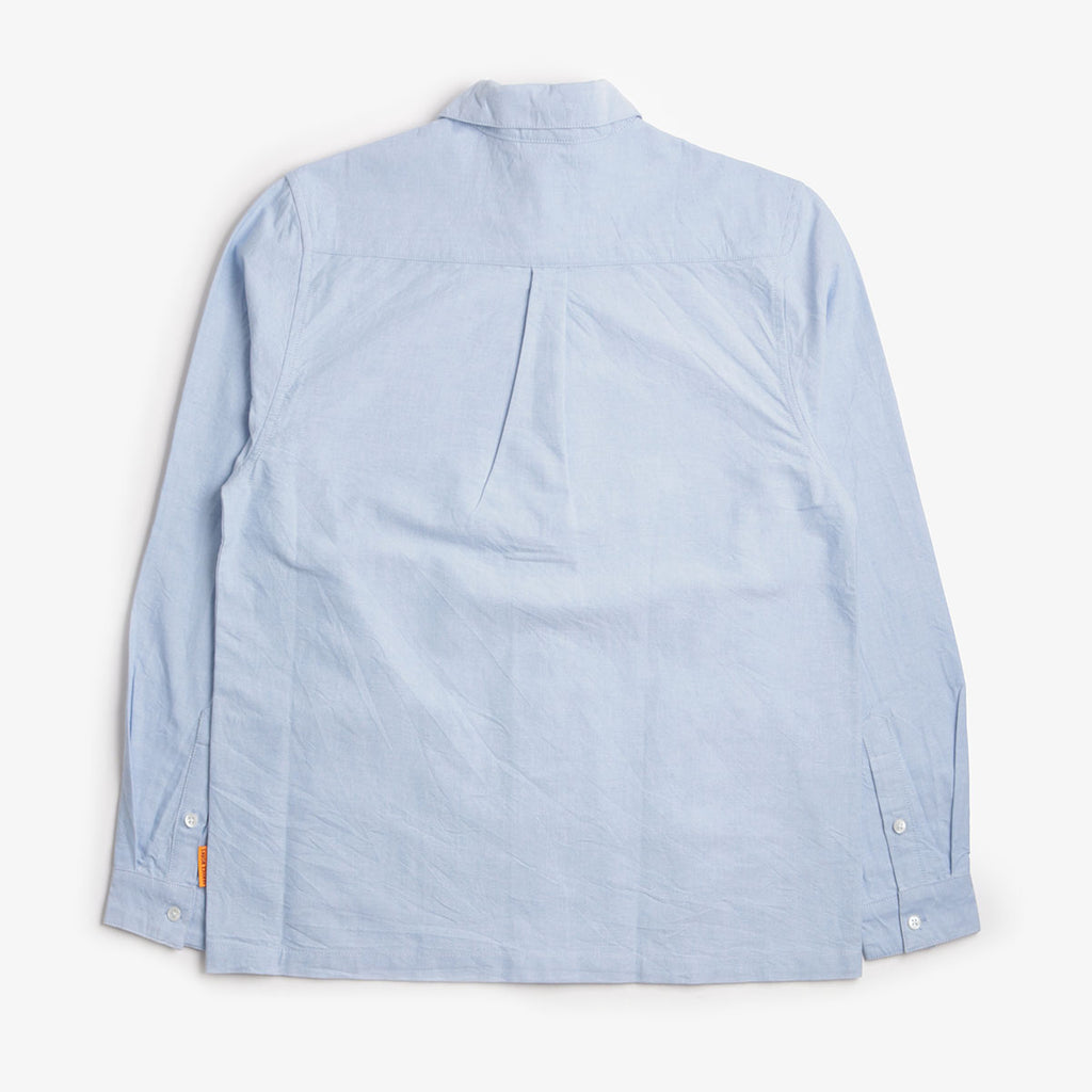 Service Works Waiter Shirt, Oxford Blue, Detail Shot 2