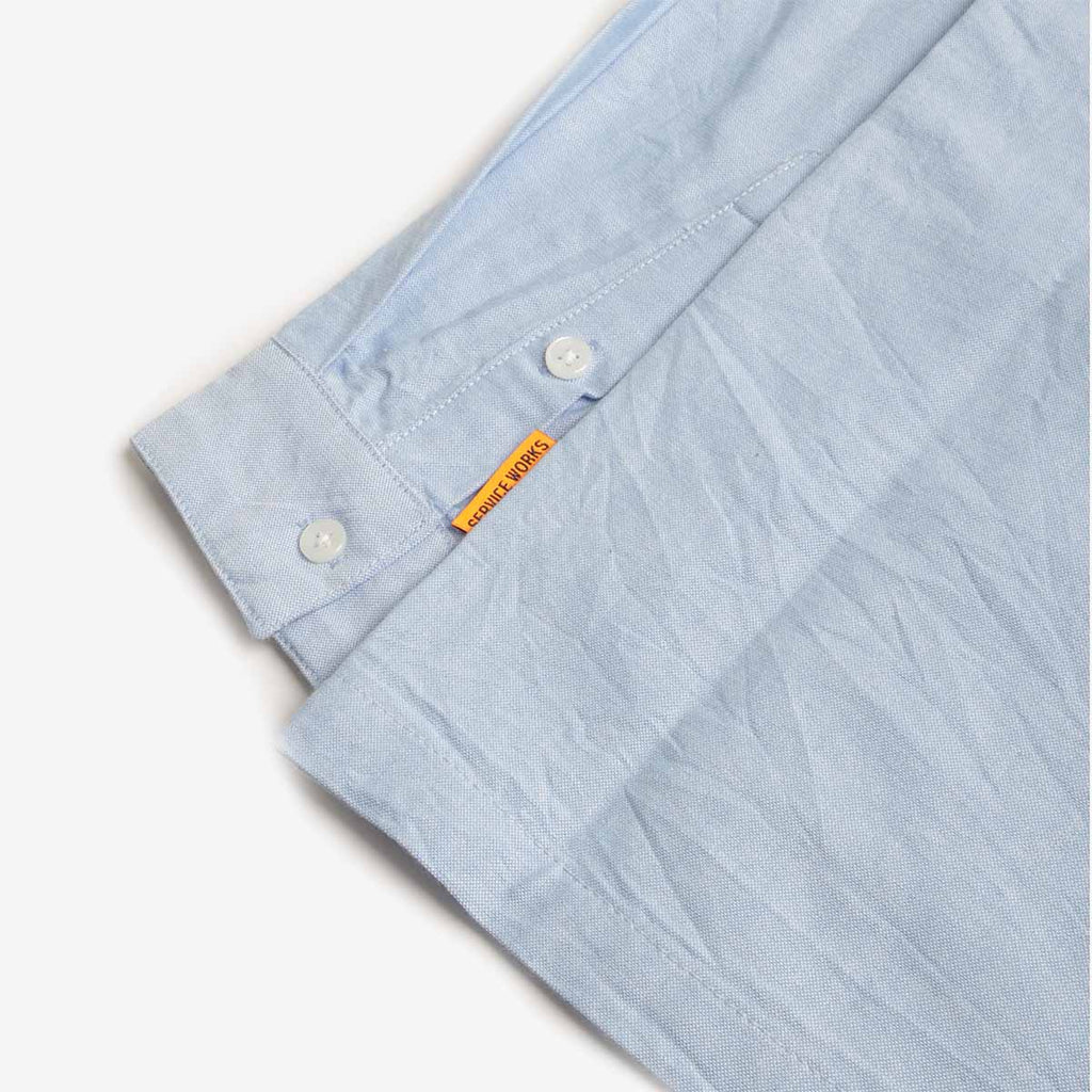 Service Works Waiter Shirt, Oxford Blue, Detail Shot 5