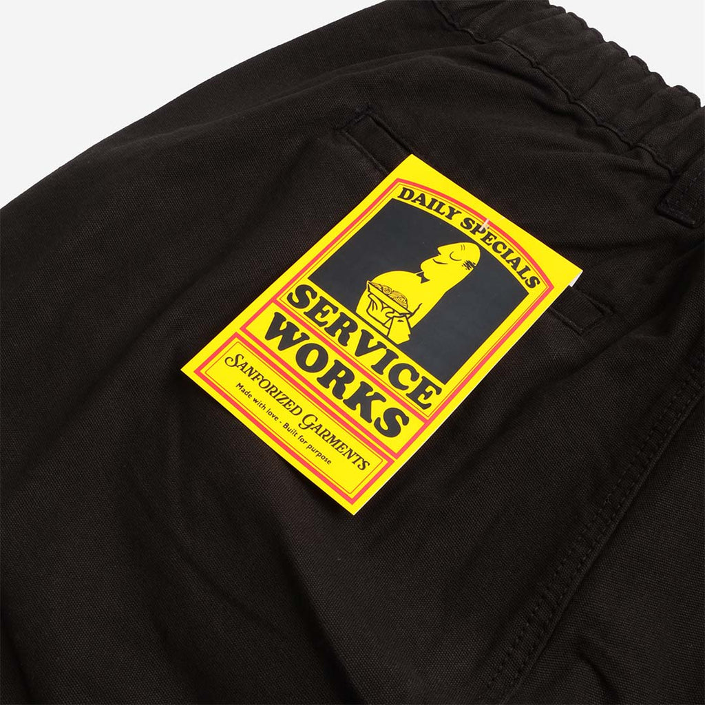 Service Works Canvas Waiter Pant, Black, Detail Shot 5