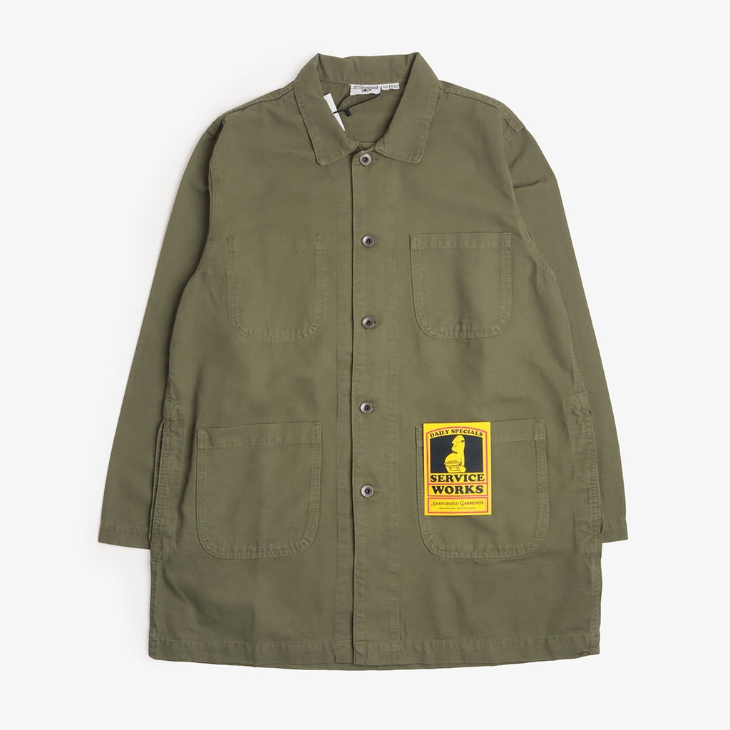Service Works Canvas Long Shop Coat