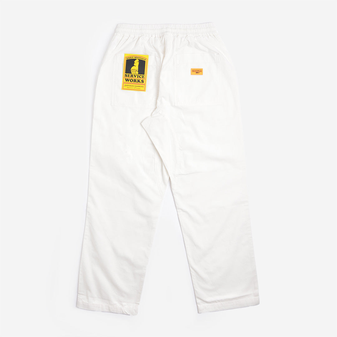 Service Works Ripstop Chef Pant, Off-White, Detail Shot 7
