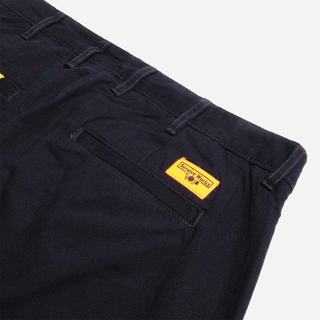 Service Works Twill Part Timer Pants, Dark Navy, Detail Shot 5