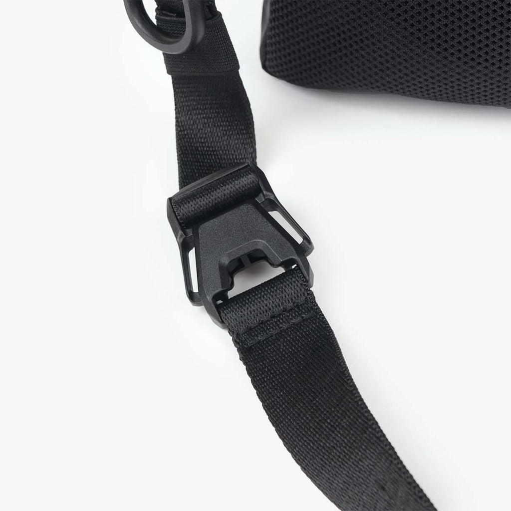 Snow Peak ALK Shoulder Bag, Black, Detail Shot 4