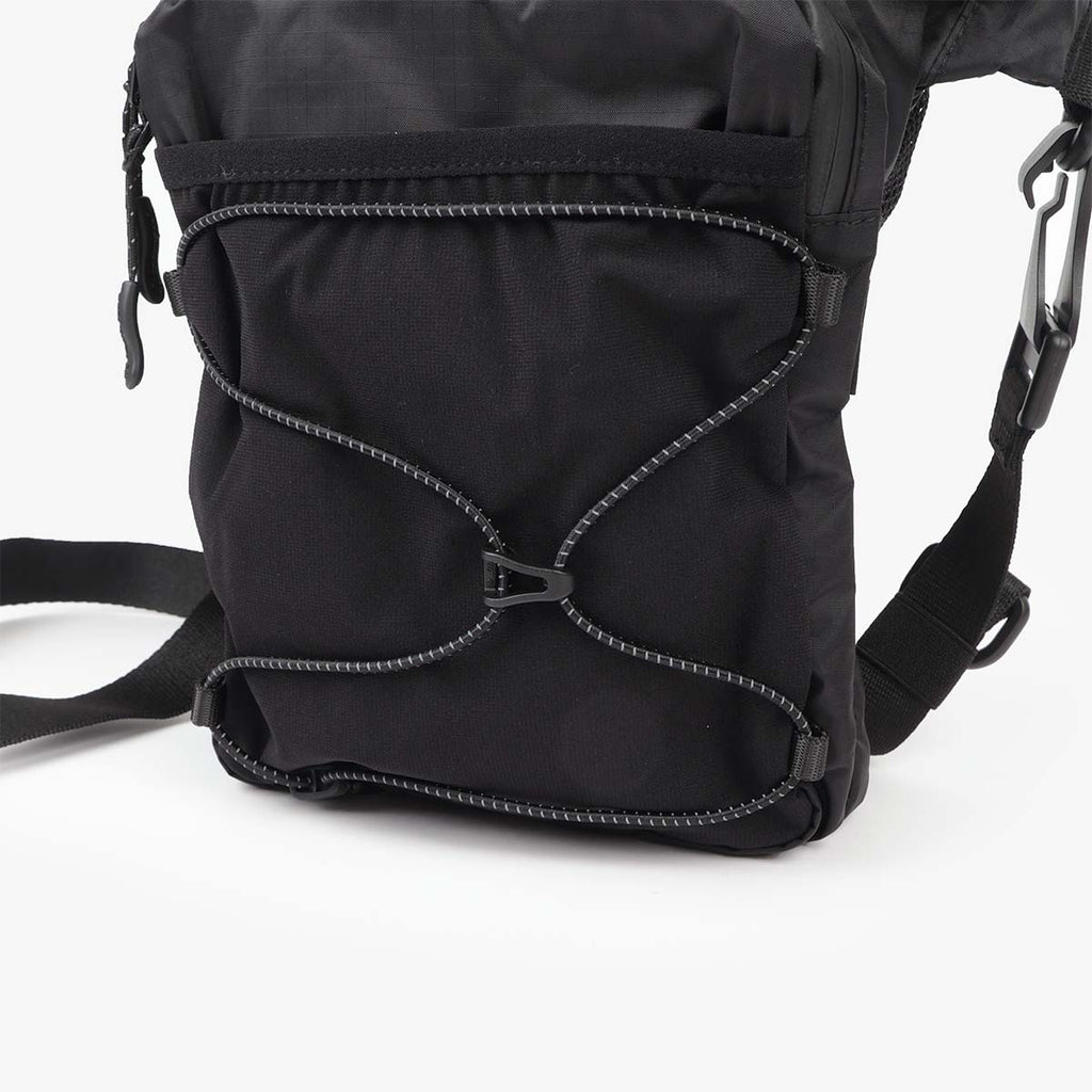 Snow Peak ALK Shoulder Bag, Black, Detail Shot 5