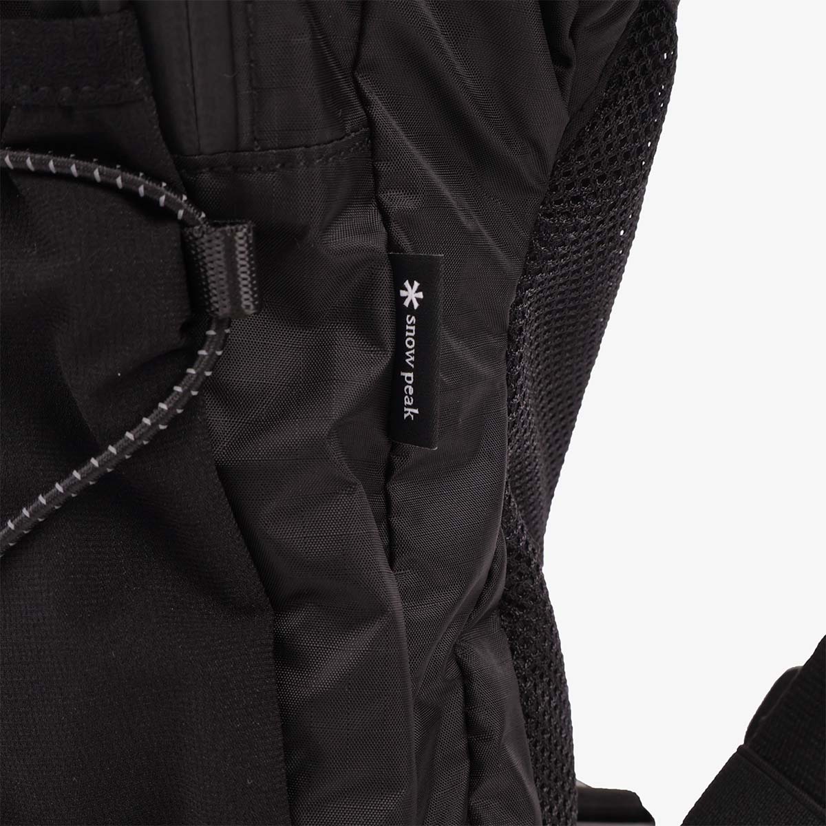 Snow Peak ALK Shoulder Bag, Black, Detail Shot 6
