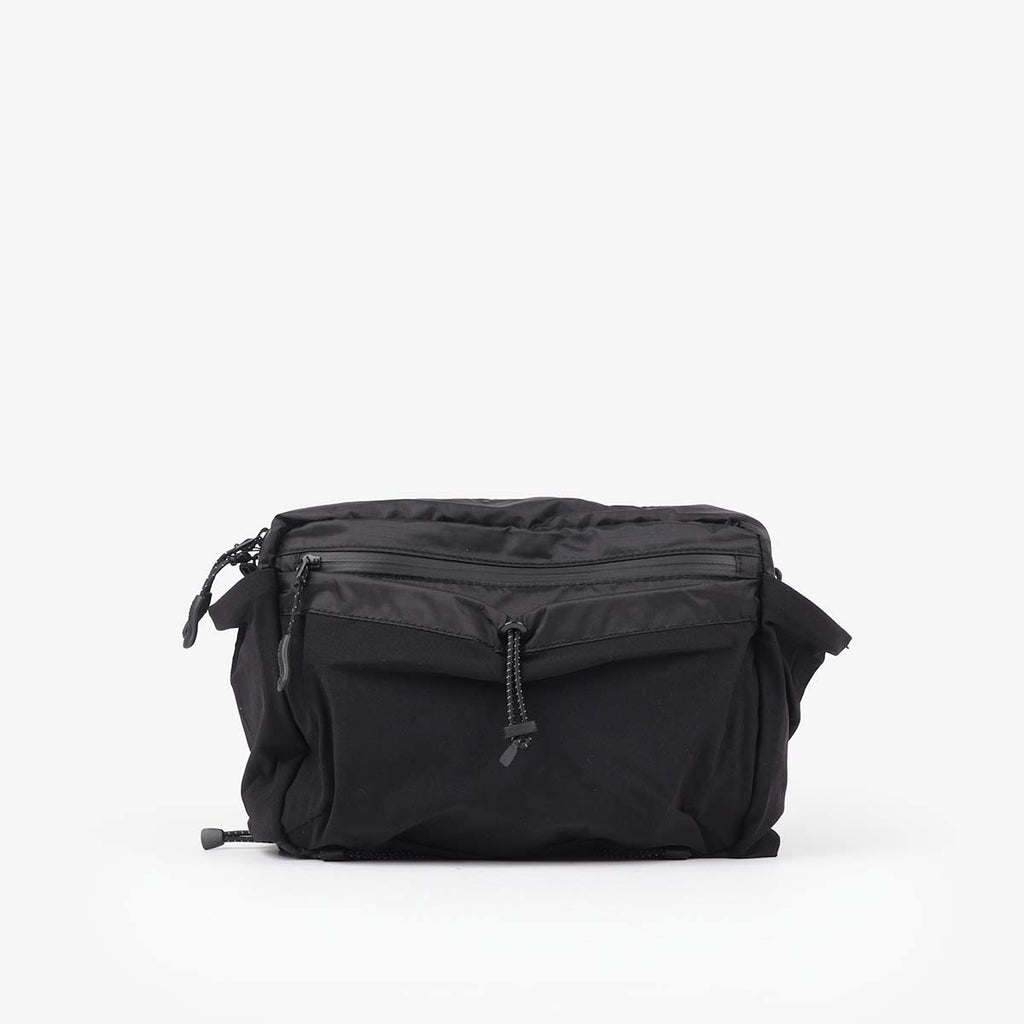Snow Peak ALK Waist Bag, Black, Detail Shot 1