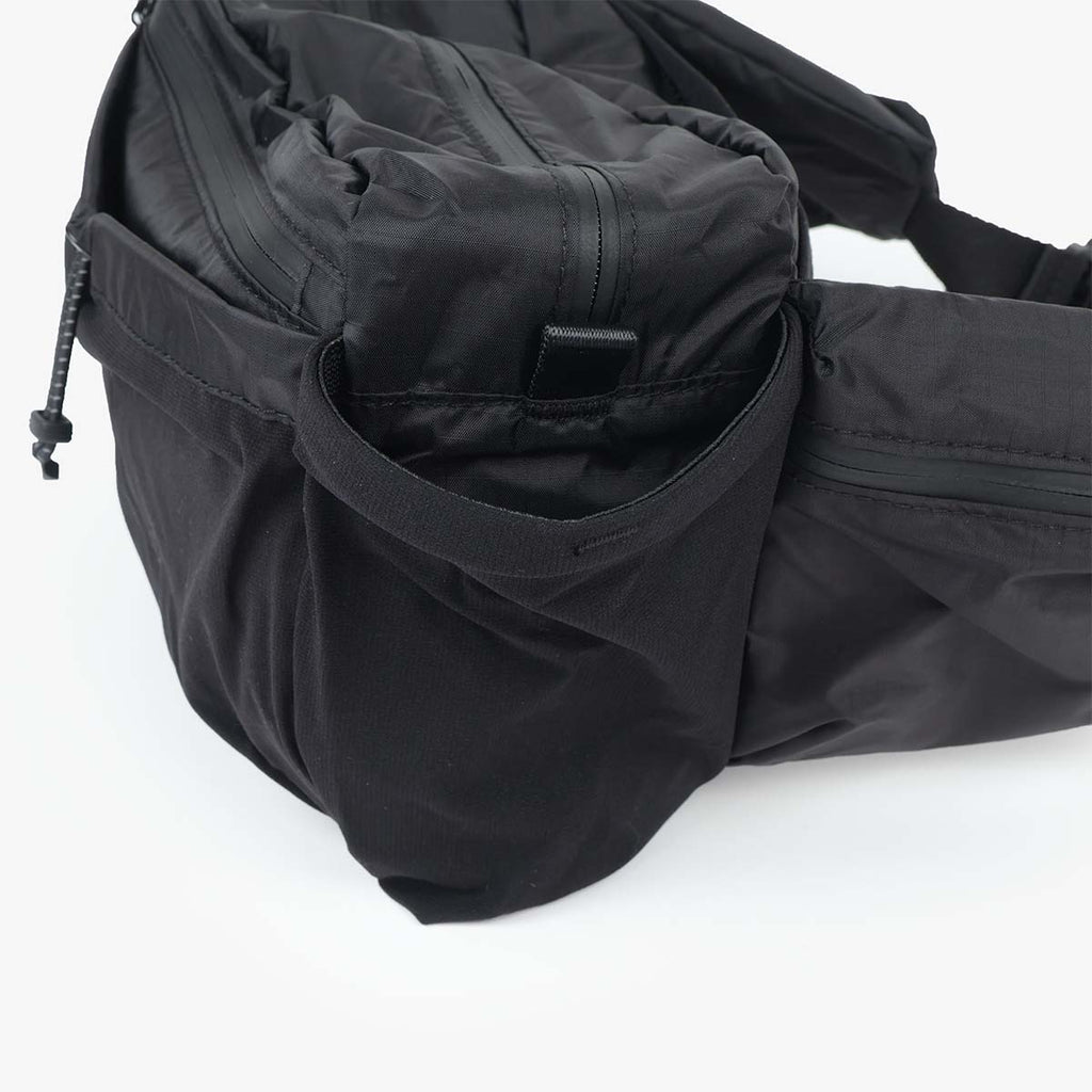 Snow Peak ALK Waist Bag, Black, Detail Shot 4