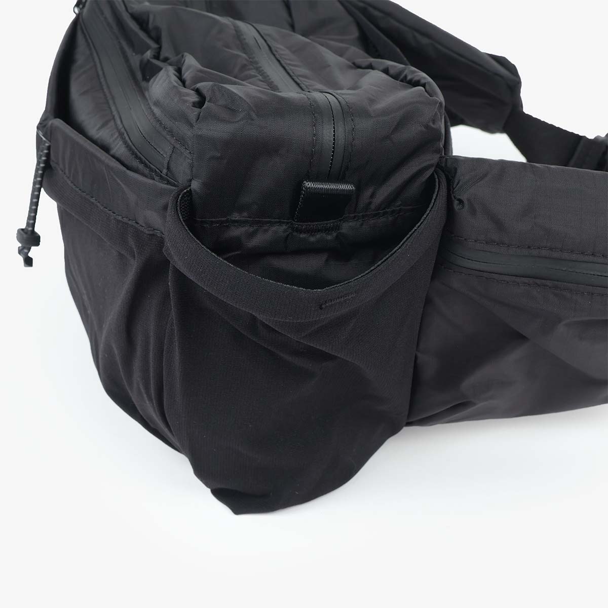 Snow Peak ALK Waist Bag, Black, Detail Shot 4