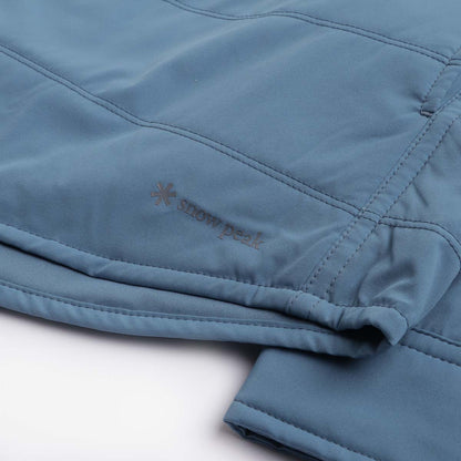 Snow Peak Flexible Insulated Shirt, Light Blue, Detail Shot 3