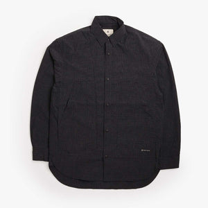 Snow Peak Kasuri Ripstop Shirt - Black