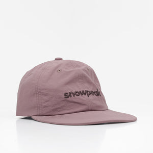 Snow Peak Logo Design Cap - Brown