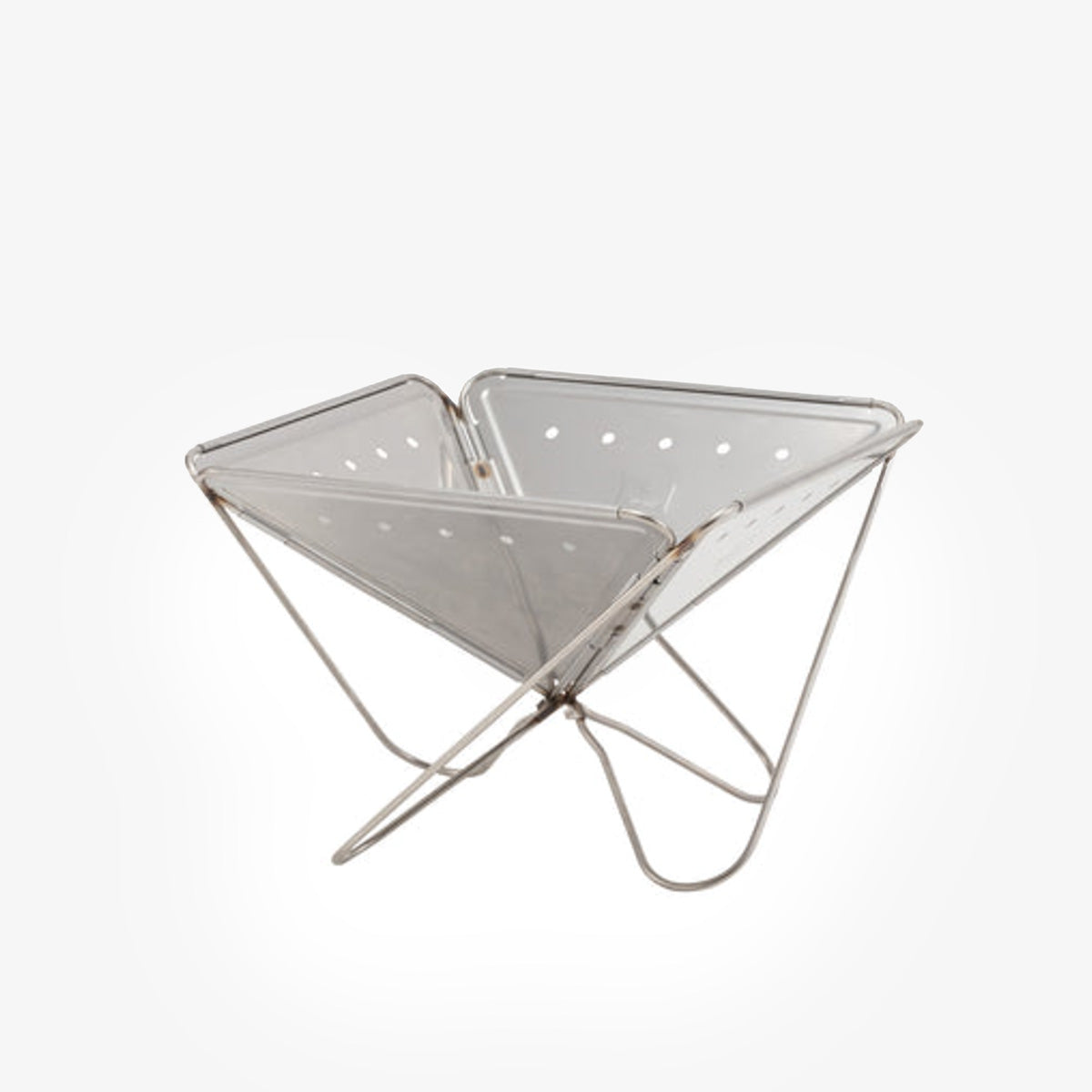 main Snow Peak Medium Fireplace Starter Set, Silver, Detail Shot 1