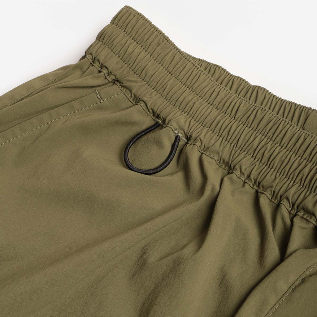 Snow Peak New Standard Easy Shorts, Olive, Detail Shot 3