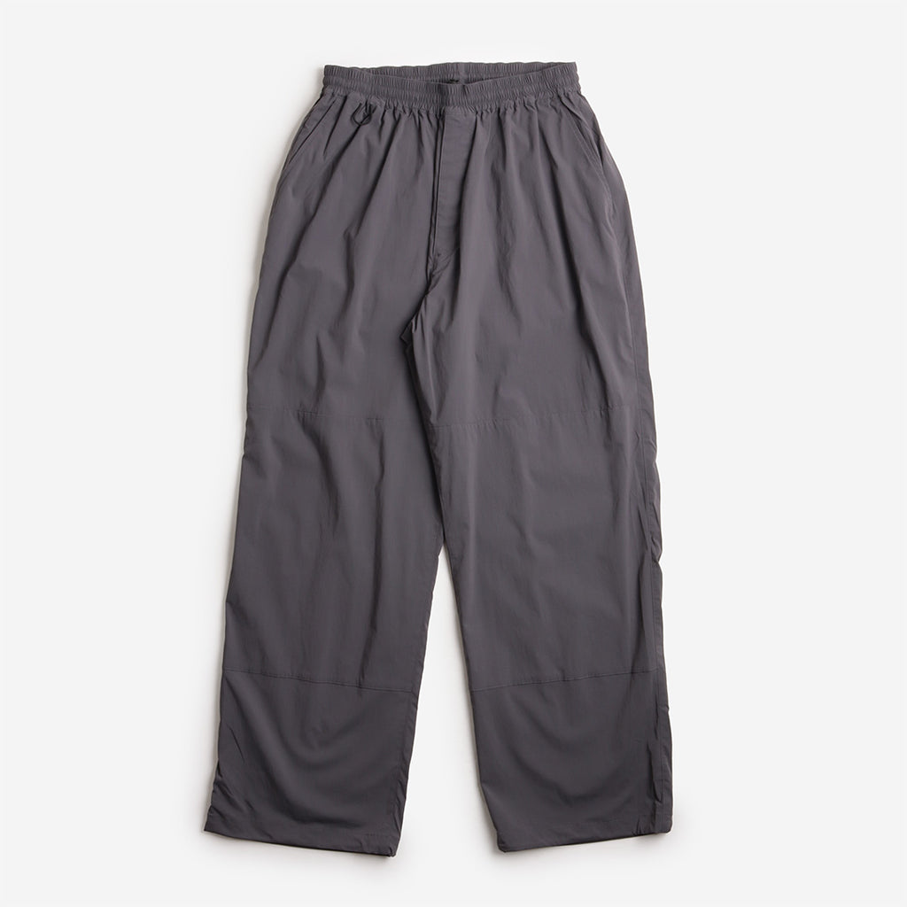 Snow Peak New Standard Easy Wide Pant, Charcoal, Detail Shot 1