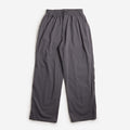Snow Peak New Standard Easy Wide Pant, Charcoal, Detail Shot 1