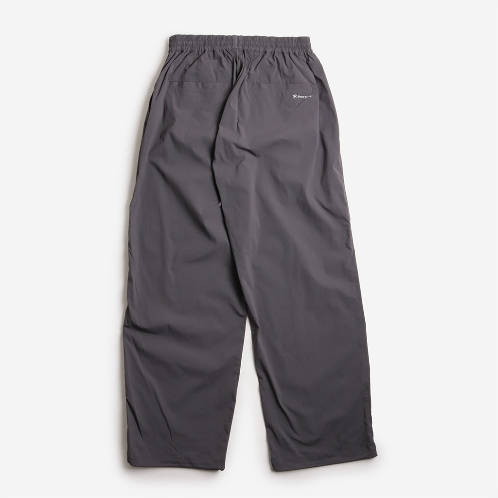 Snow Peak New Standard Easy Wide Pant, Charcoal, Detail Shot 2