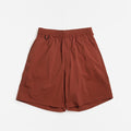 Snow Peak New Standard Easy Shorts, Brown, Detail Shot 1