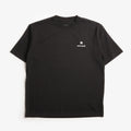 Snow Peak New Standard Logo T-Shirt, Black, Detail Shot 1