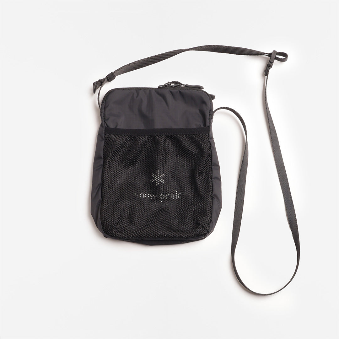 Snow Peak New Standard Sacoche Bag, Black, Detail Shot 1