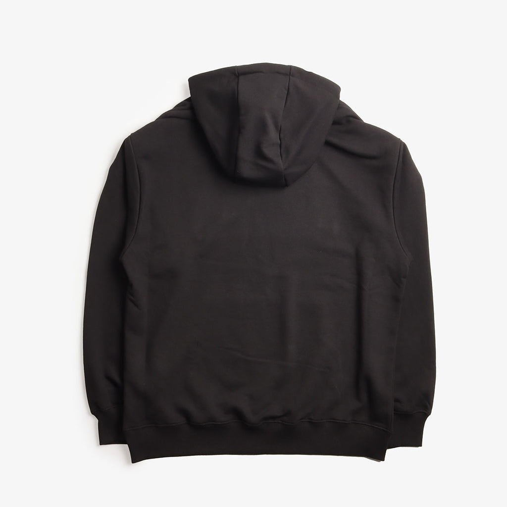 Snow Peak New Standard Square Logo Hoodie, Black, Detail Shot 3