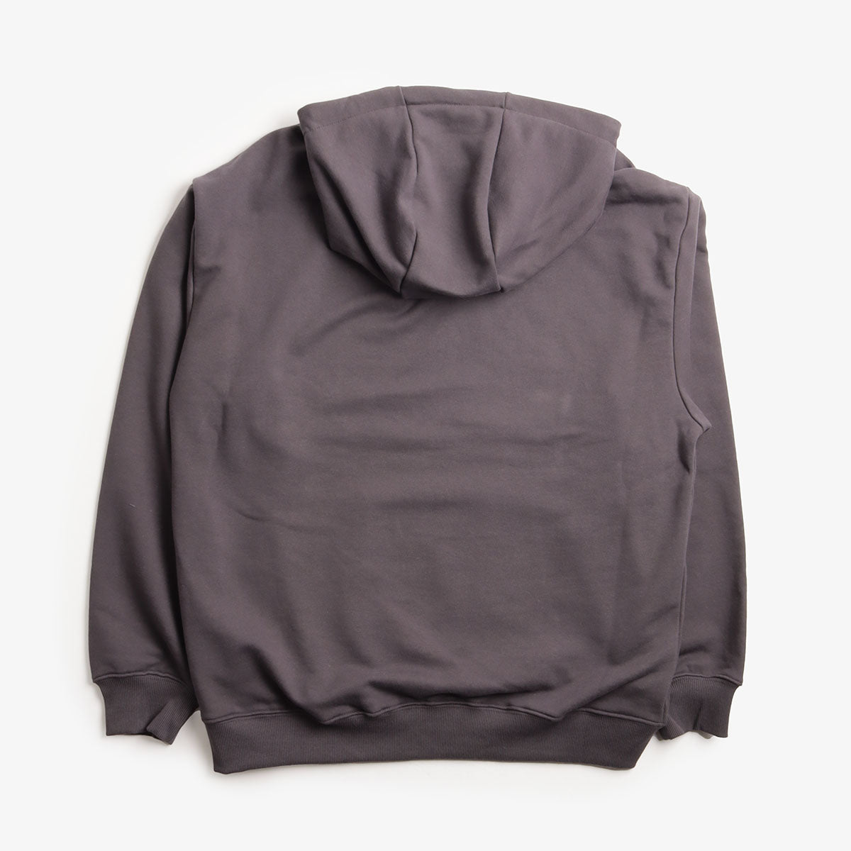 Snow Peak New Standard Square Logo Hoodie, Charcoal, Detail Shot 3