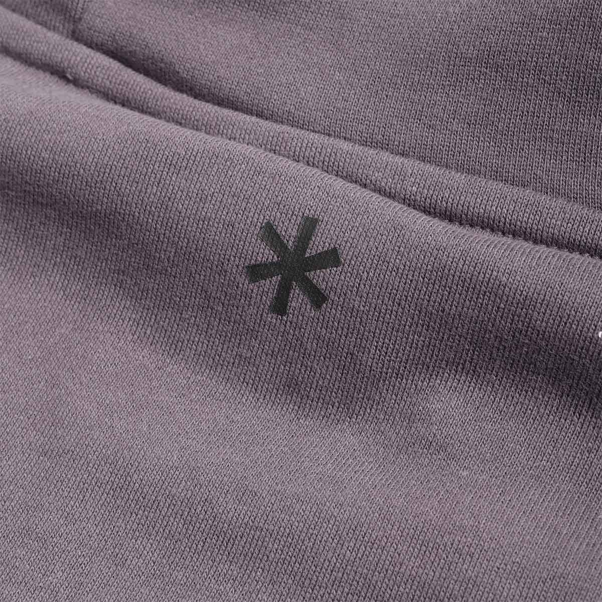 Snow Peak New Standard Square Logo Hoodie, Charcoal, Detail Shot 4