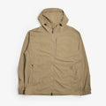 Snow Peak New Standard Utility Parka Jacket, Greige, Detail Shot 1