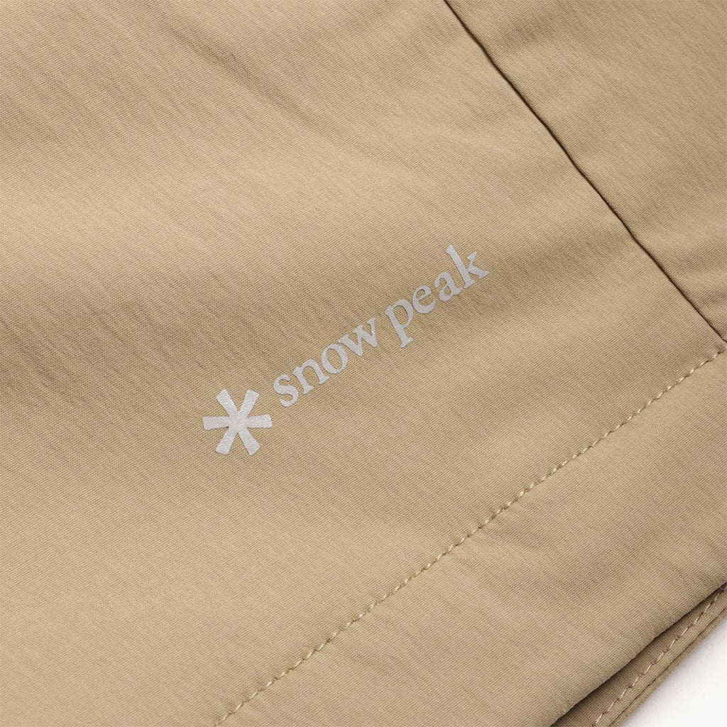 Snow Peak New Standard Utility Parka Jacket, Greige, Detail Shot 2