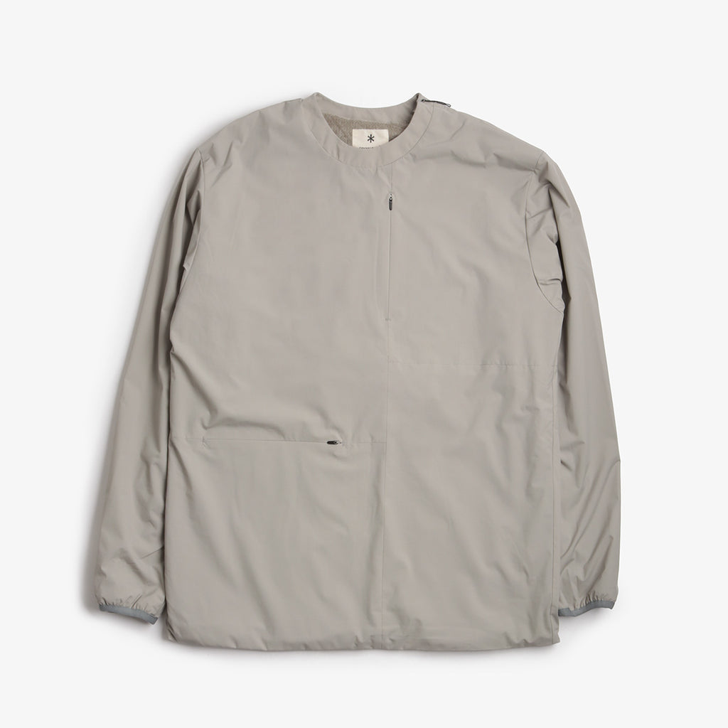 Snow Peak Octa Nomad Pullover, Greige, Detail Shot 1