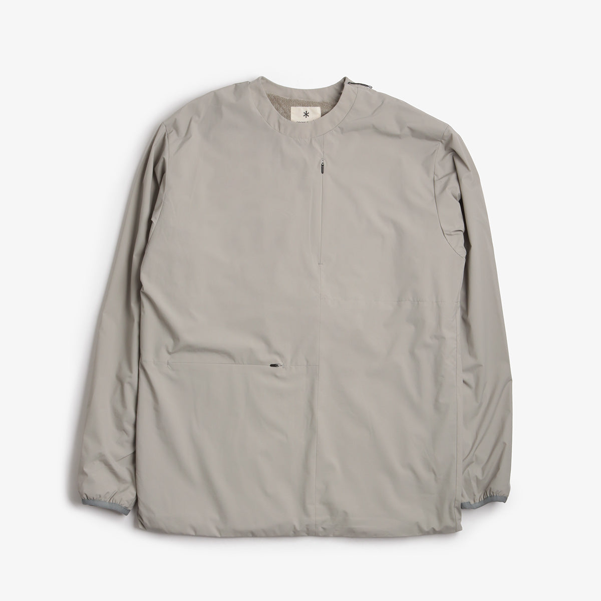 Snow Peak Octa Nomad Pullover, Greige, Detail Shot 1