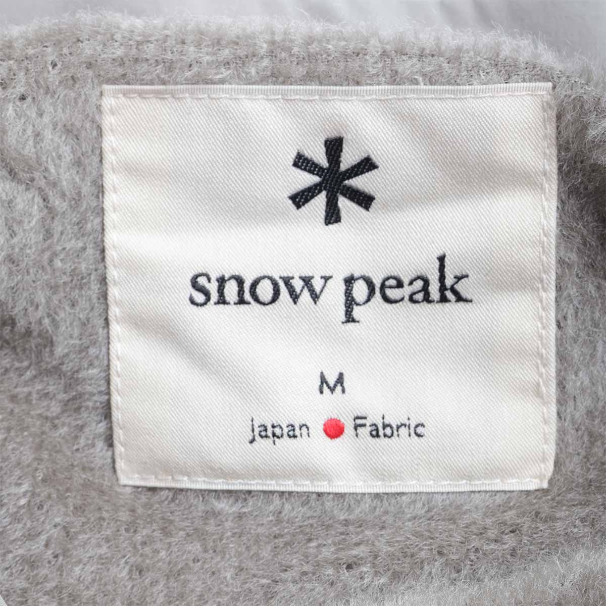 Snow Peak Octa Nomad Pullover, Greige, Detail Shot 4