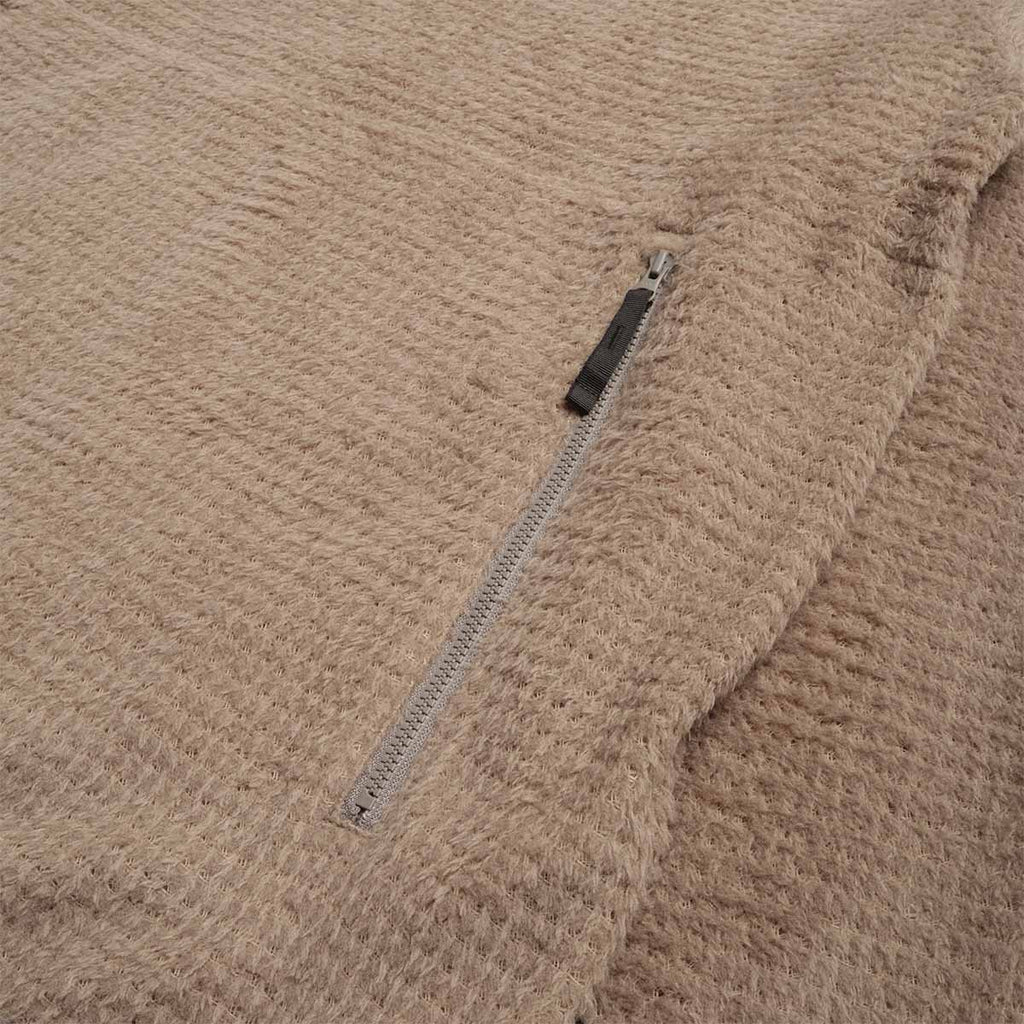Snow Peak Thermo Control Pullover, Grey, Detail Shot 3