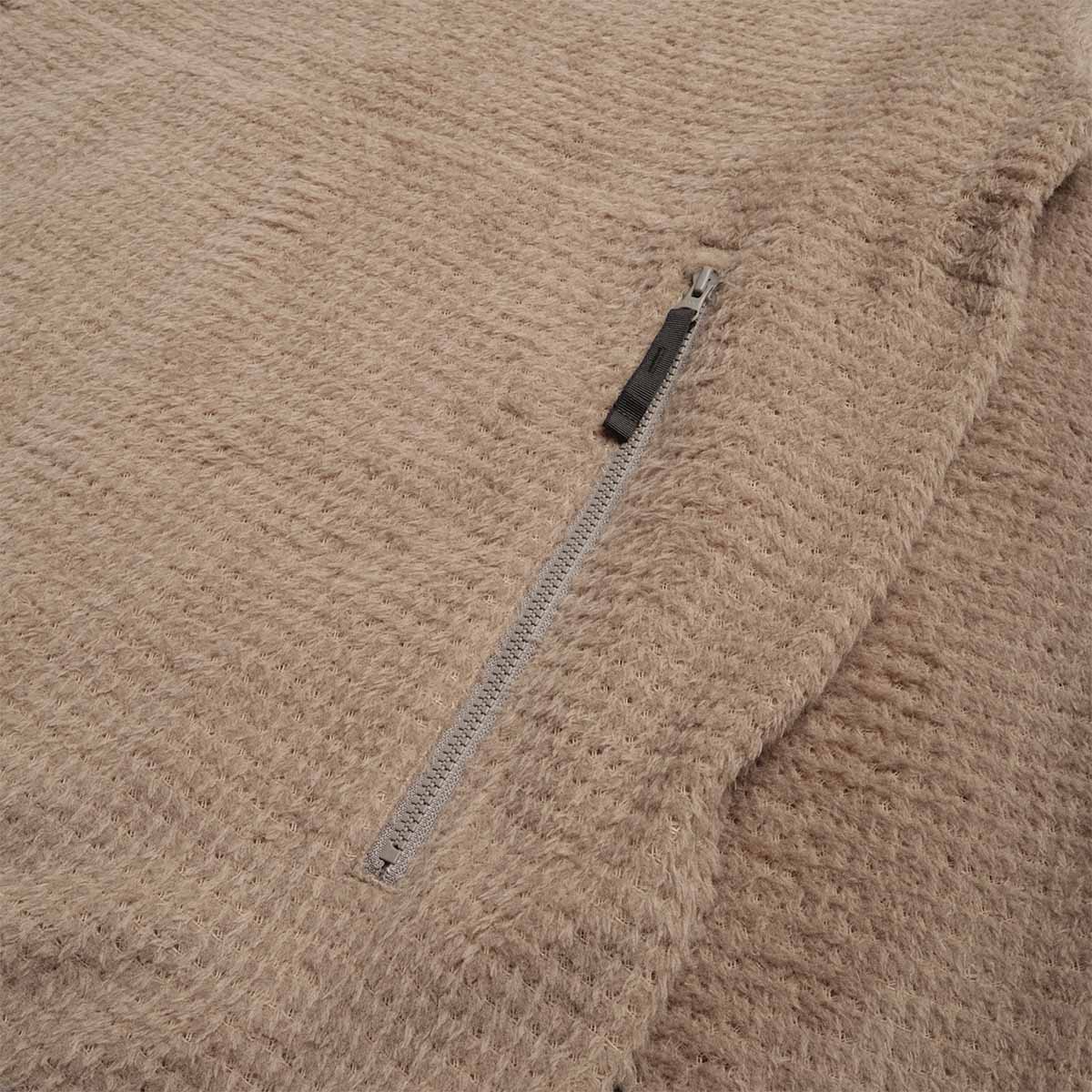 main Snow Peak Thermo Control Pullover, Grey, Detail Shot 3