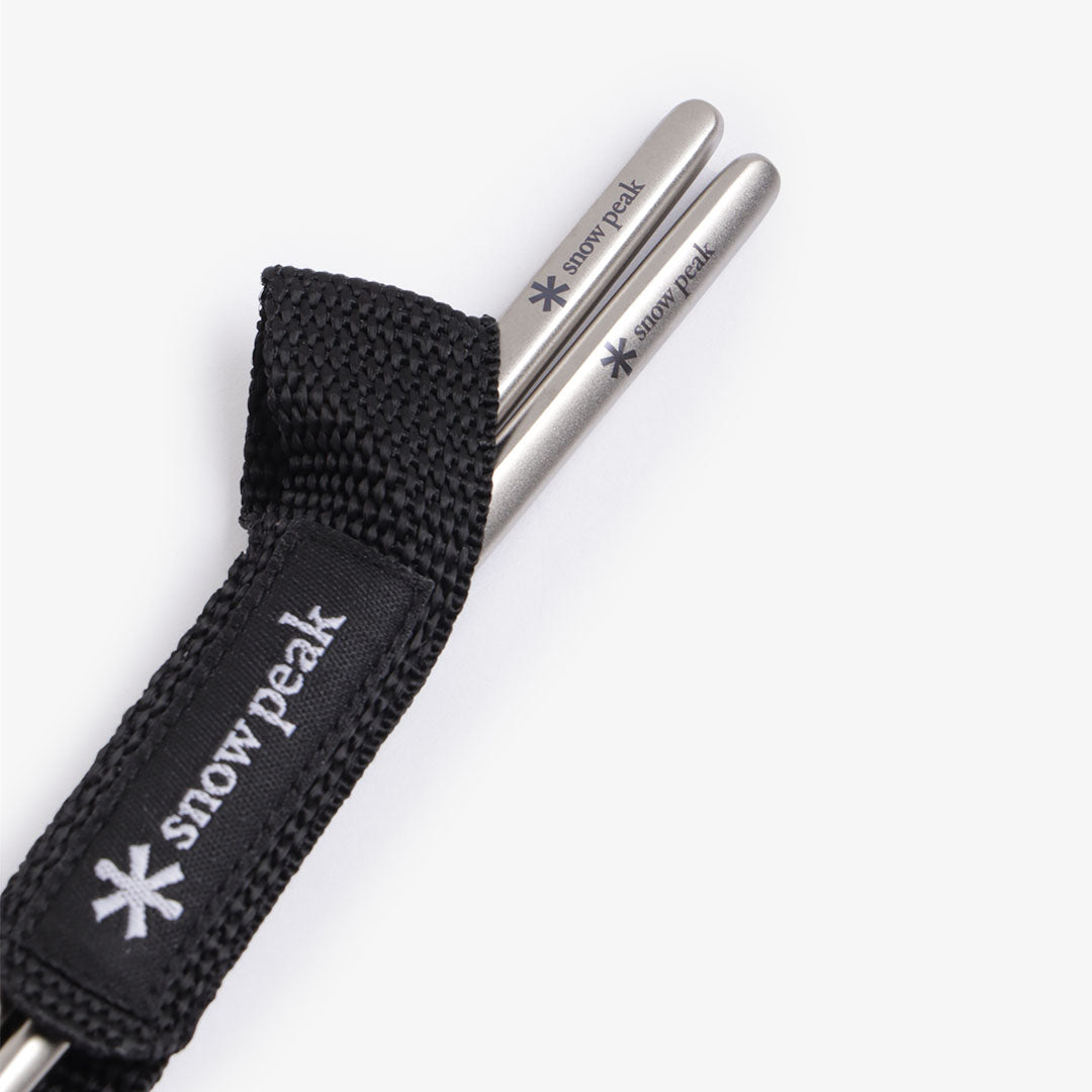 Snow Peak Titanium Chopsticks, Titanium, Detail Shot 4