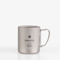Snow Peak Titanium Double Wall 300 Mug, Titanium, Detail Shot 1