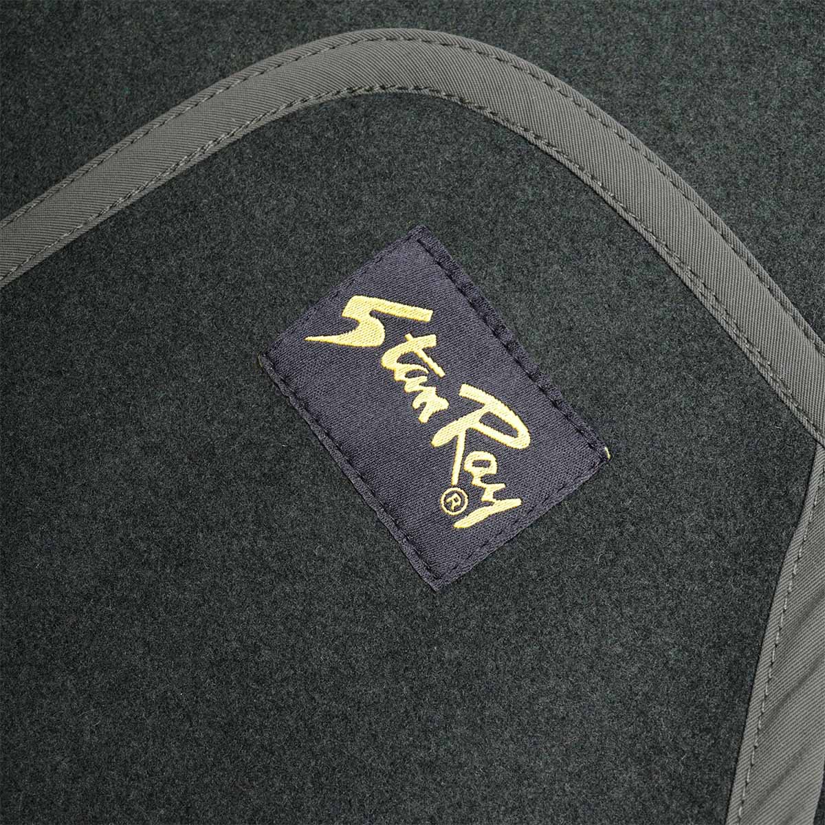 main Stan Ray Wool Fleece Cardigan, Botanical Green, Detail Shot 4