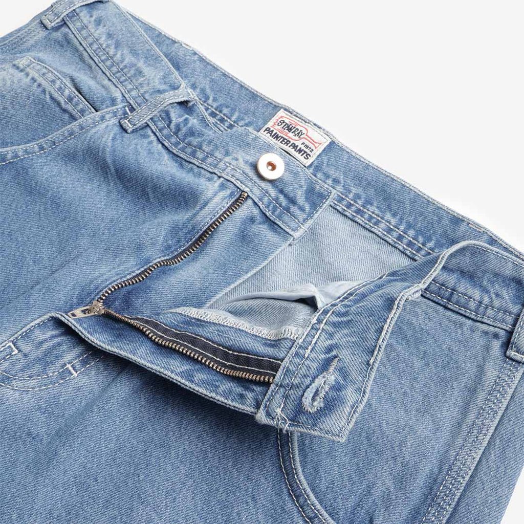 Stan Ray Big Job Painter Pant, 70s Stone Denim, Detail Shot 3