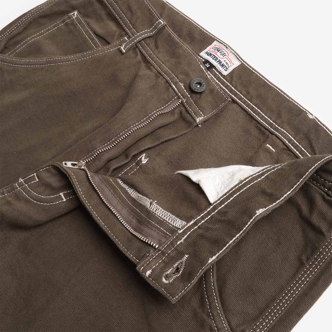 Stan Ray Big Job Painter Pant, Charcoal Duck, Detail Shot 5
