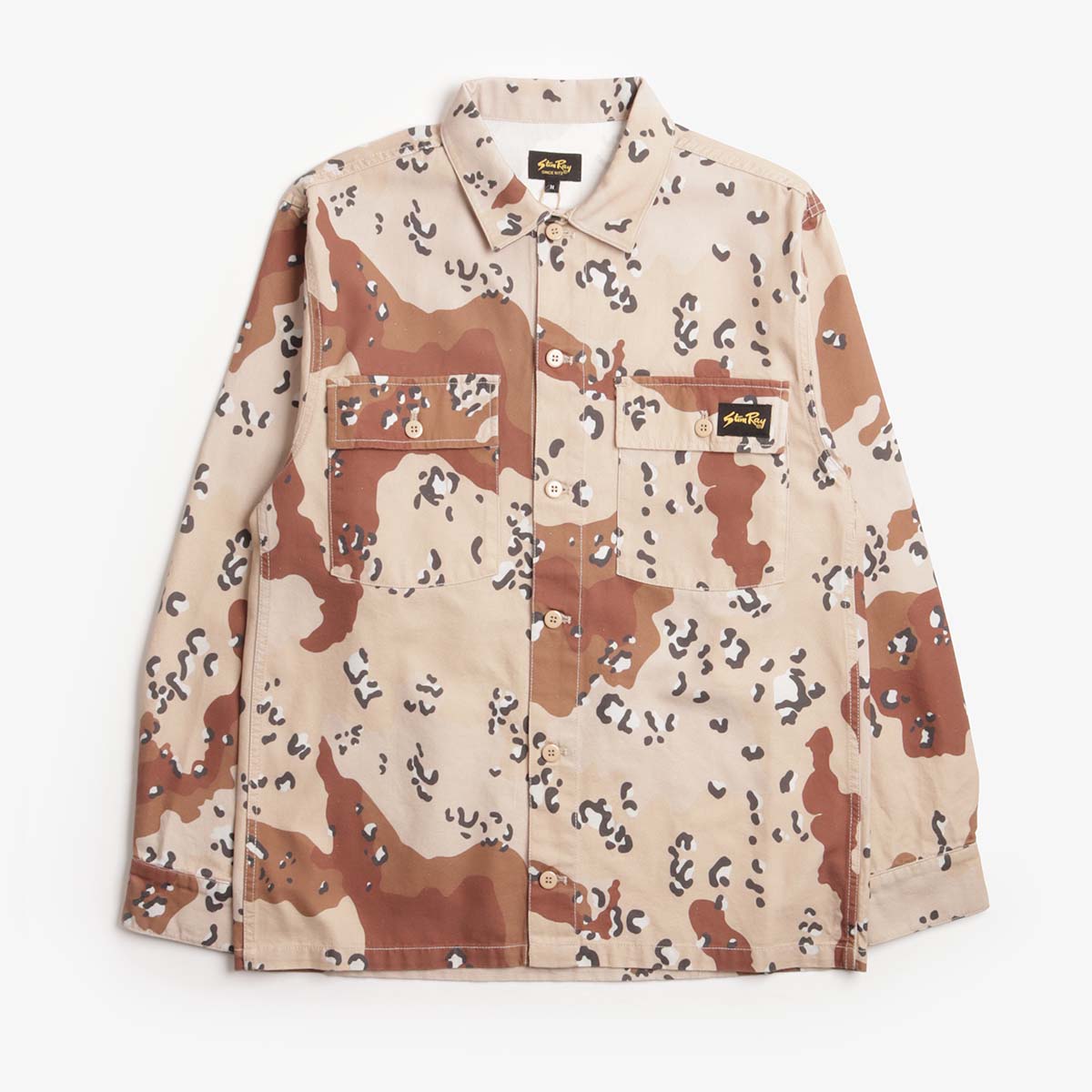 Stan Ray CPO Shirt, Choc Chip Camo, Detail Shot 1