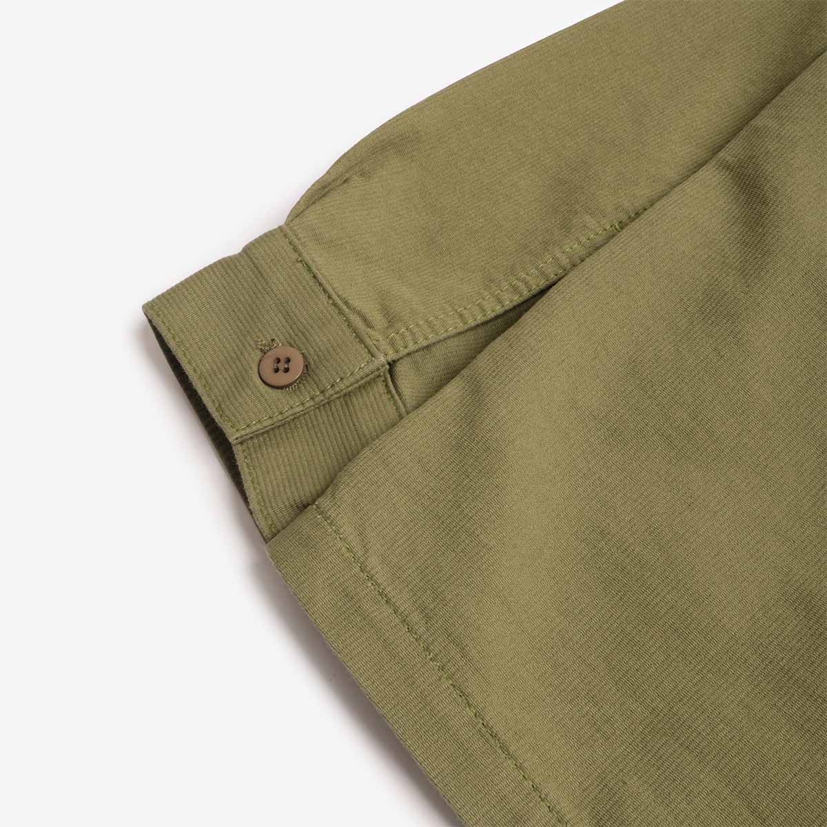 main Stan Ray CPO Shirt, Olive Poplin Sateen, Detail Shot 4
