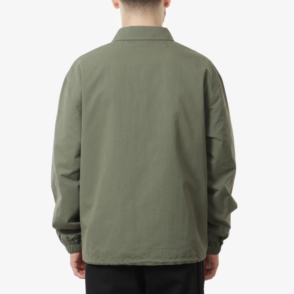 Stan Ray Coach Jacket, Olive Nyco Ripstop, Detail Shot 3