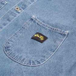 thumbnail Stan Ray Coverall Jacket, 70s Stone Denim, Detail Shot 2