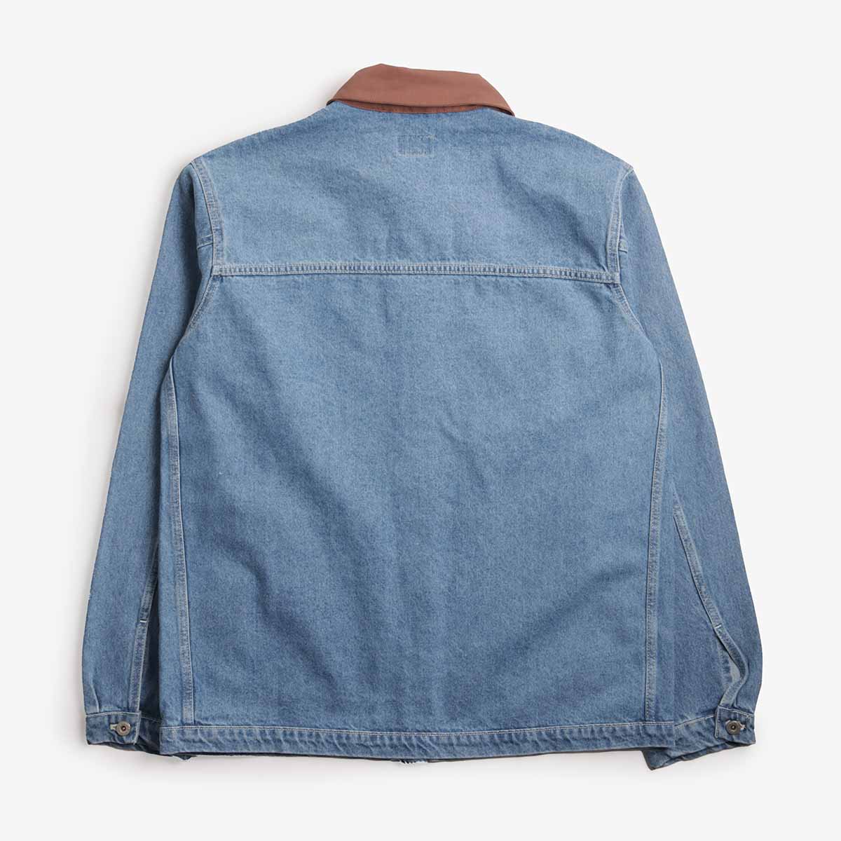 main Stan Ray Coverall Jacket, 70s Stone Denim, Detail Shot 4