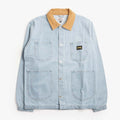 Stan Ray Coverall Jacket, Ice Stone Denim, Detail Shot 1