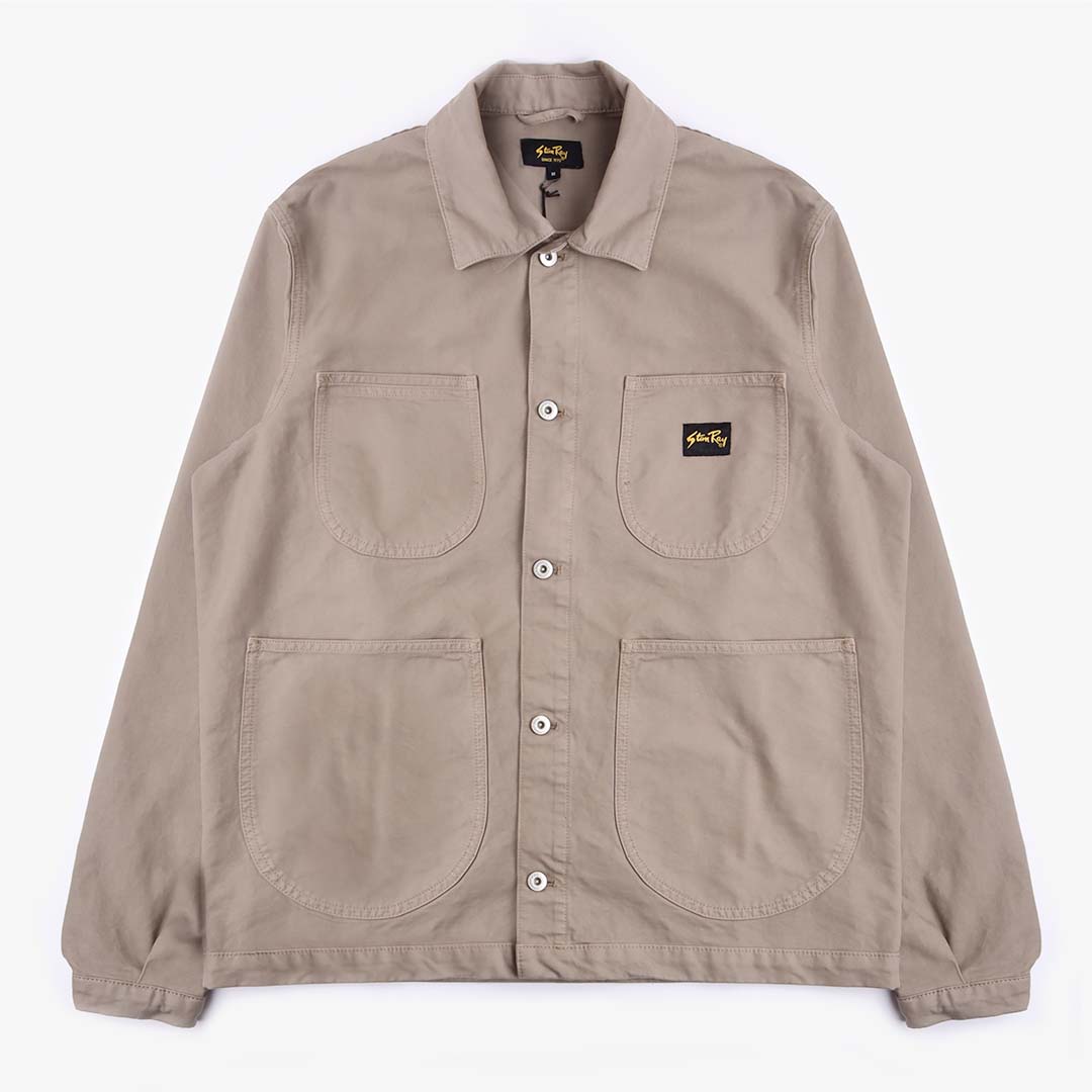 Stan Ray Coverall Jacket, Dusk Twill, Detail Shot 1